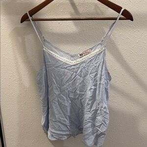 SO Women's Blue Striped Top